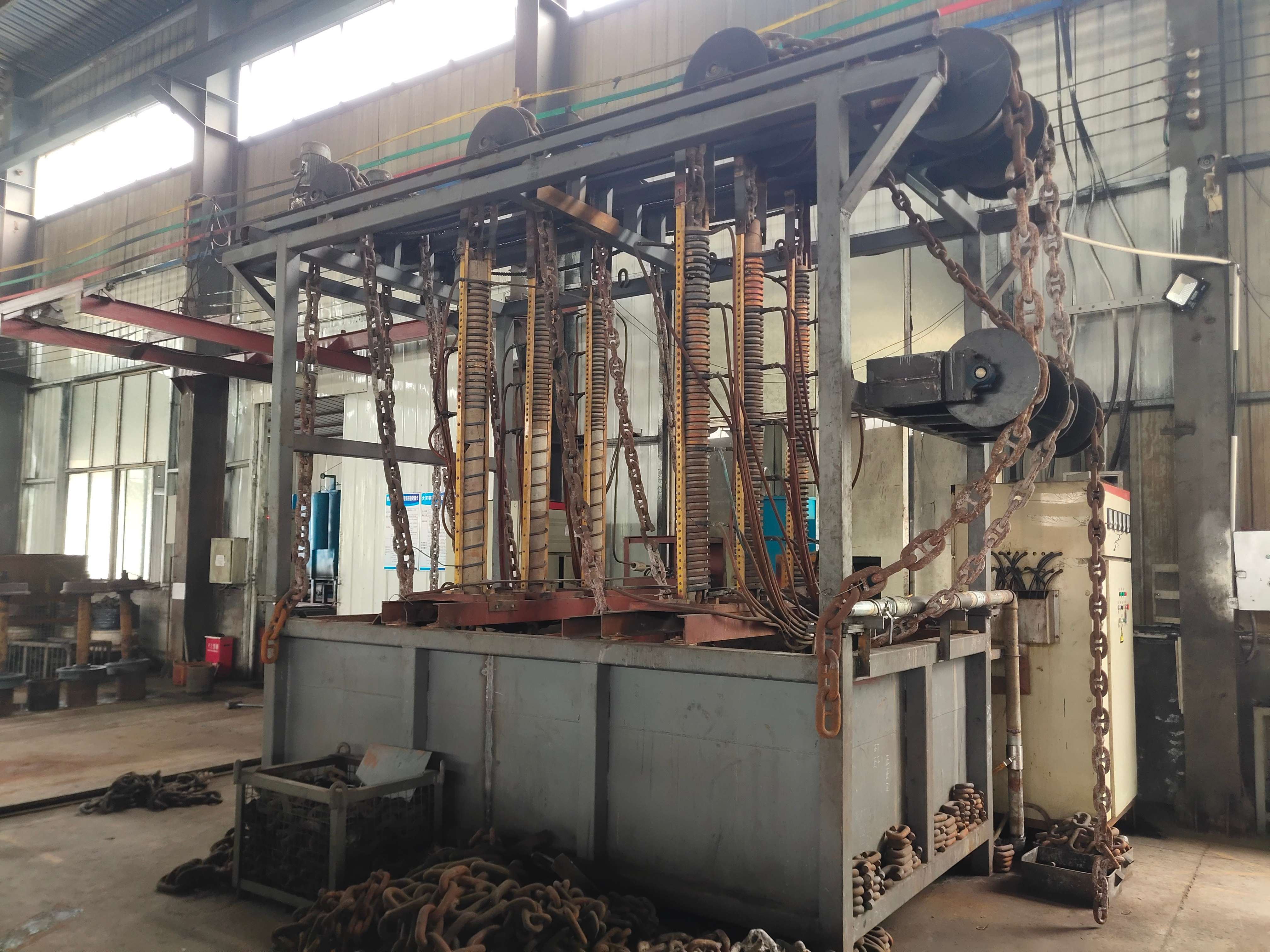 圓環鏈熱處理生產(chan) 線